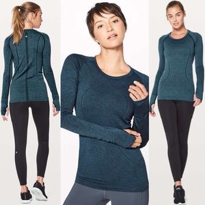 NWT Lululemon Swiftly LS desert teal XL